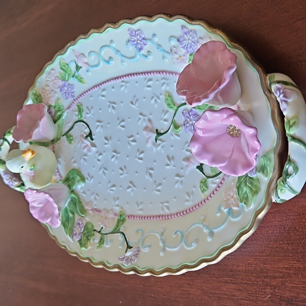 Springtime Collection 2001 Platter Plate. NIB! - Picture 13 of 17